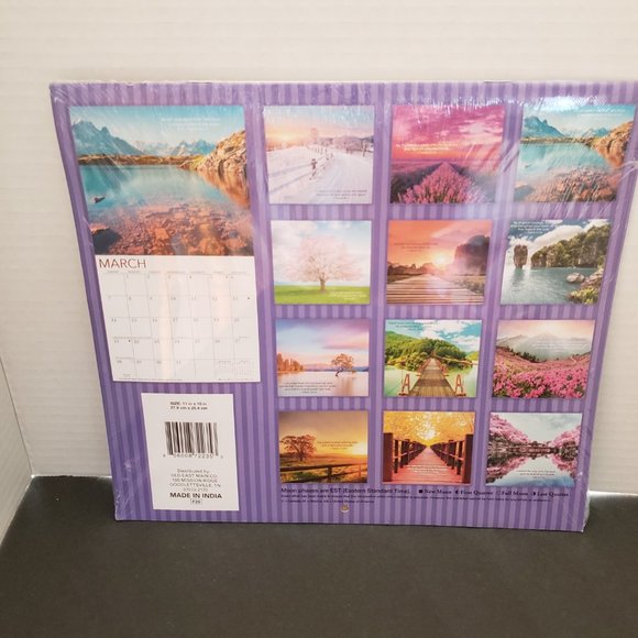 (5/$15) 2021 PSALMS 16 Month Calendar - Picture 4 of 6